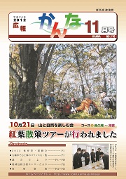 広報かんな平成24年11月の表紙