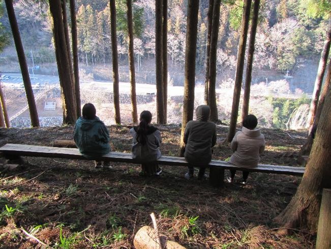 神流フォレストベース林内